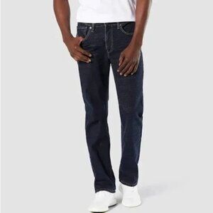 Denizen From Levi’s 218 Straight Fit Slim Dark‎ Wash Jeans